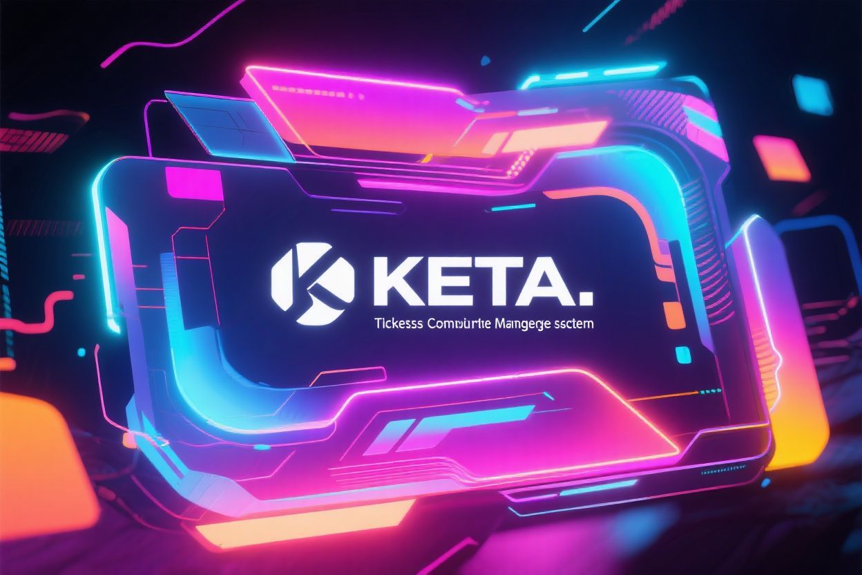 Neon-lit graphic with 